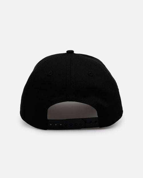New Era San Francisco 49ers 'Raised Metallic Chainstitch' 9FORTY A-Frame Snapback Black