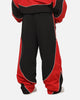Mitchell & Ness Chicago Bulls Nylon Tracksuit Pants Black/Red