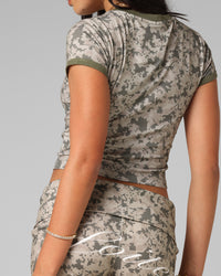 Loiter Women's Checkpoint Baby T-Shirt Digi Camo