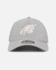 New Era Philadelphia Eagles 'Cozy' 9FORTY A-Frame Strapback Heather Grey