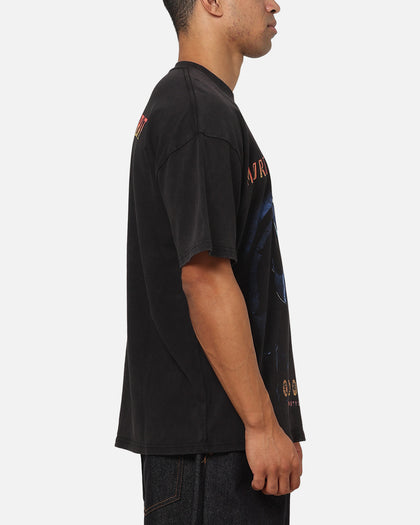 73Studio X Mortal Kombat 2 Vintage T-Shirt Black Acidwash