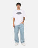 Carre Plaid Oval T-Shirt White