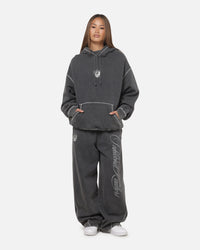 Mitchell & Ness Las Vegas Raiders Star Script Hoodie Washed Black