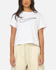 Nike Women's Sportswear Club Graphic T-Shirt White/Black