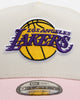 New Era Los Angeles Lakers 'Pink Lemonade' 9FORTY A-Frame Snapback Pink/Yellow