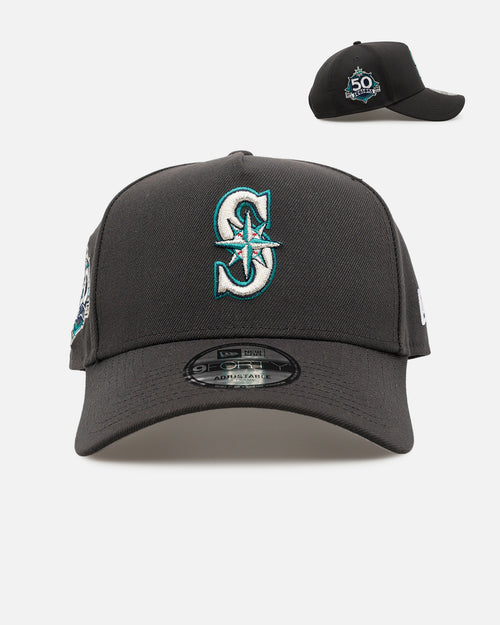 New Era Seattle Mariners 'Anthracite' 9FORTY A-Frame Snapback Anthracite