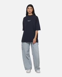 Carre Orbit T-Shirt Washed Navy