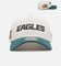 New Era Philadelphia Eagles 'Chrome Metallic Wordmark' 9FORTY A-Frame Snapback Chrome