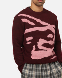 X-Large Gorilla Knit Sweater Plum