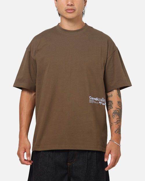Carre Research T-Shirt Brown