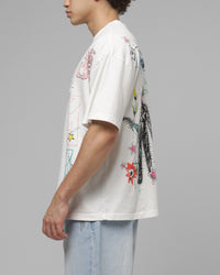 Loiter Hand Drawn T-Shirt Off White