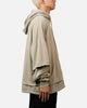 MNML Double Layer Zipper Sweater Washed Earth