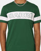 Carré Bars T-Shirt Green/White