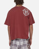 Worship Catharsis Box Crop T-Shirt Port Wine