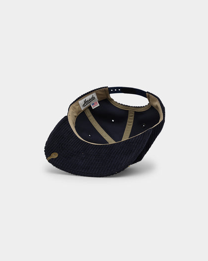 Hood X Culture Kings Las Vegas Collab Original Corduroy Snapback Navy