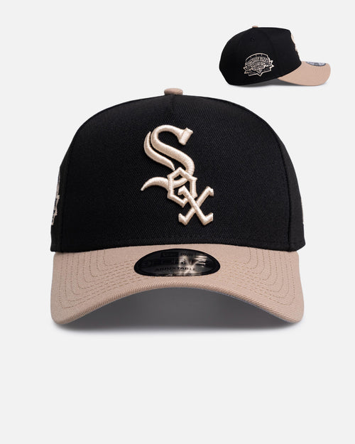 New Era Chicago White Sox 'Black Camel' 9FORTY A-Frame Snapback Black/Camel