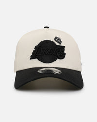 New Era Los Angeles Lakers 'Paisley Hit' 9FORTY A-Frame Snapback Chrome White/Black