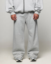 American Thrift Wide Leg Pants Grey Heather