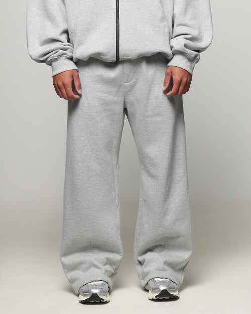 American Thrift Wide Leg Pants Grey Heather