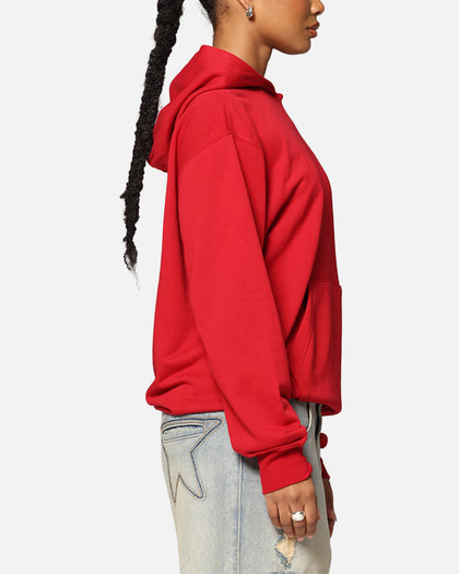Jordan Brooklyn Fleece Pullover Hoodie Gym Red/White