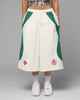 Loiter Club Classic Track Shorts White/Green