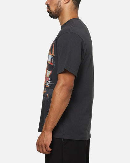 Mitchell & Ness X Mclaren F1 Team Bootleg Oscar Piastri T-Shirt Washed Black