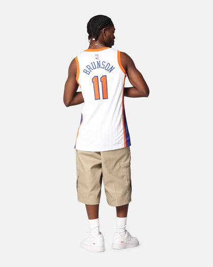 Nike Jalen Brunson New York Knicks #11 City Edition 2024/25 Nike Dri-Fit NBA Swingman Jersey White