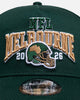 New Era NFL Melbourne 2026 9Forty A-Frame Snapback Dark Green