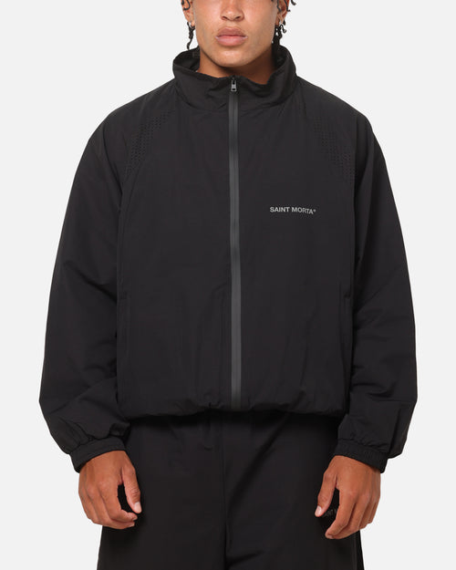 Saint Morta Athltc Windbreaker Jacket Black