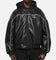 Carre Velocity Vegan Leather Bomber Jacket Black