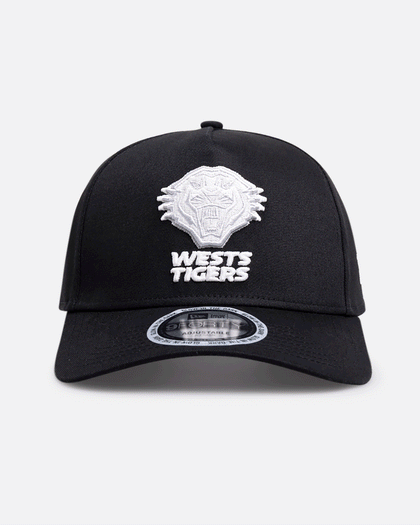 New Era Wests Tigers 'NRL Glow In The Dark' 9FORTY A-Frame Snapback Black