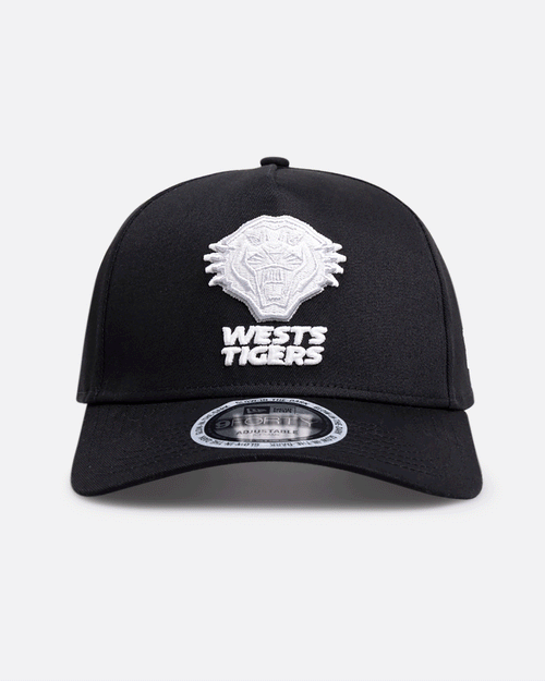 New Era Wests Tigers 'NRL Glow In The Dark' 9FORTY A-Frame Snapback Black