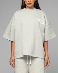 Loiter Ultra Hybrid Premium T-Shirt Grey