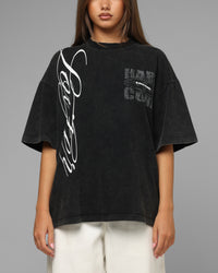 Loiter Chrome Dome T-Shirt Washed Black