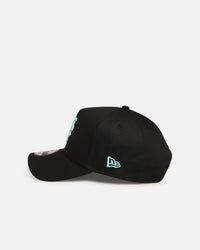 New Era New York Mets 'Black Aqua' 9FORTY A-Frame Snapback Black/Aqua