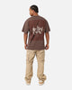 Mitchell & Ness Houston Rockets AG T-Shirt Brown