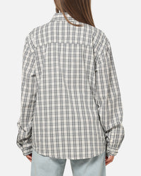 Dickies Poplin Wellsville Long Sleeve Shirt Egret