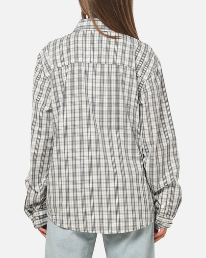 Dickies Poplin Wellsville Long Sleeve Shirt Egret