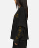 Saint Morta Scripture Long Sleeve Layered T-Shirt Vintage Black