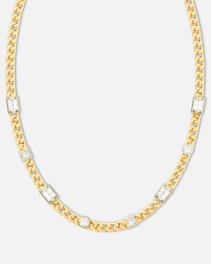 Guess Mainline Barrio 21" Supremo Gold Chain Necklace Gold