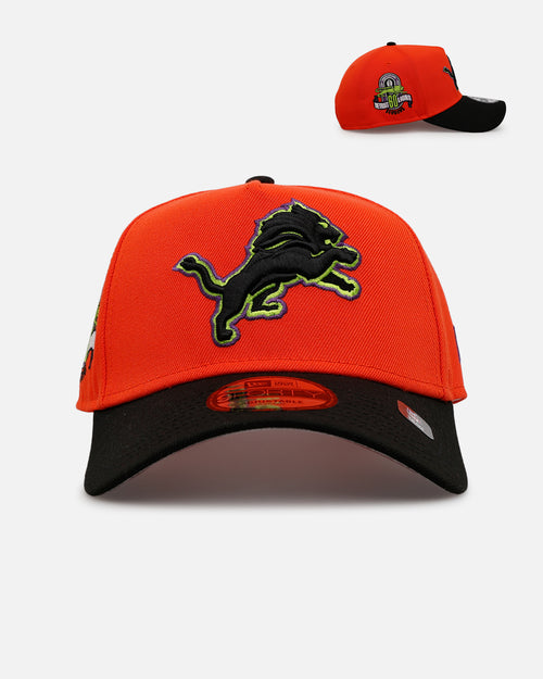 New Era Detroit Lions 'Halloween' 9FORTY A-Frame Snapback Orange/Black