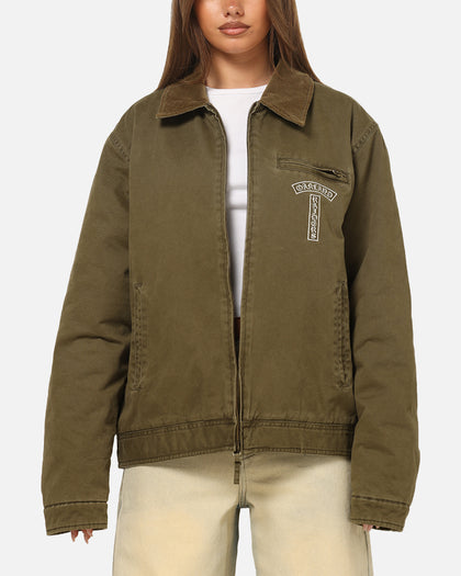 Mitchell & Ness Las Vegas Raiders Workwear Jacket Military