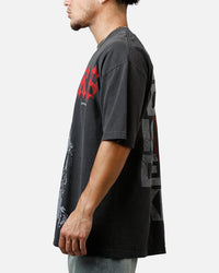 Overtime Kiss T-Shirt Vintage Black