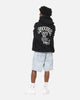 S Double Goosebumps Hoodie Washed Black