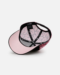 New Era Mexico National Baseball Team 'Thoughtful' 9FORTY A-Frame Trucker Snapback Black/Pink