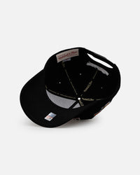 Mitchell & Mess Texas Longhorns 'Shadow Script' Pro Pinch Snapback Black