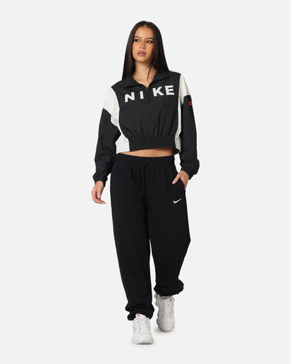 Nike Women's Sportswear Phoenix Fleece Oversized French Terry Sweatpants Black/Sail