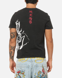 Ed Hardy Blaze T-Shirt Black