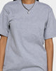 Shaka Wear Max Heavyweight Short Sleeve T-Shirt Heather Grey