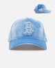 New Era Boston Red Sox 'Sky Velvet' 9FORTY A-Frame Snapback Sky Blue
